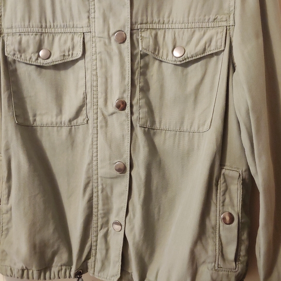 Sage Green Utility Jacket - Picture 4 of 7